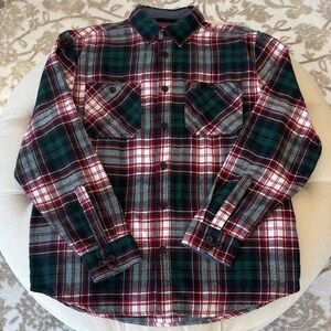 Coleman Men's Plaid Button Down Shirt size Large